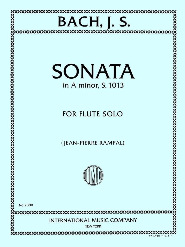 Sonata La M. Bwv 1013 (Rampal)